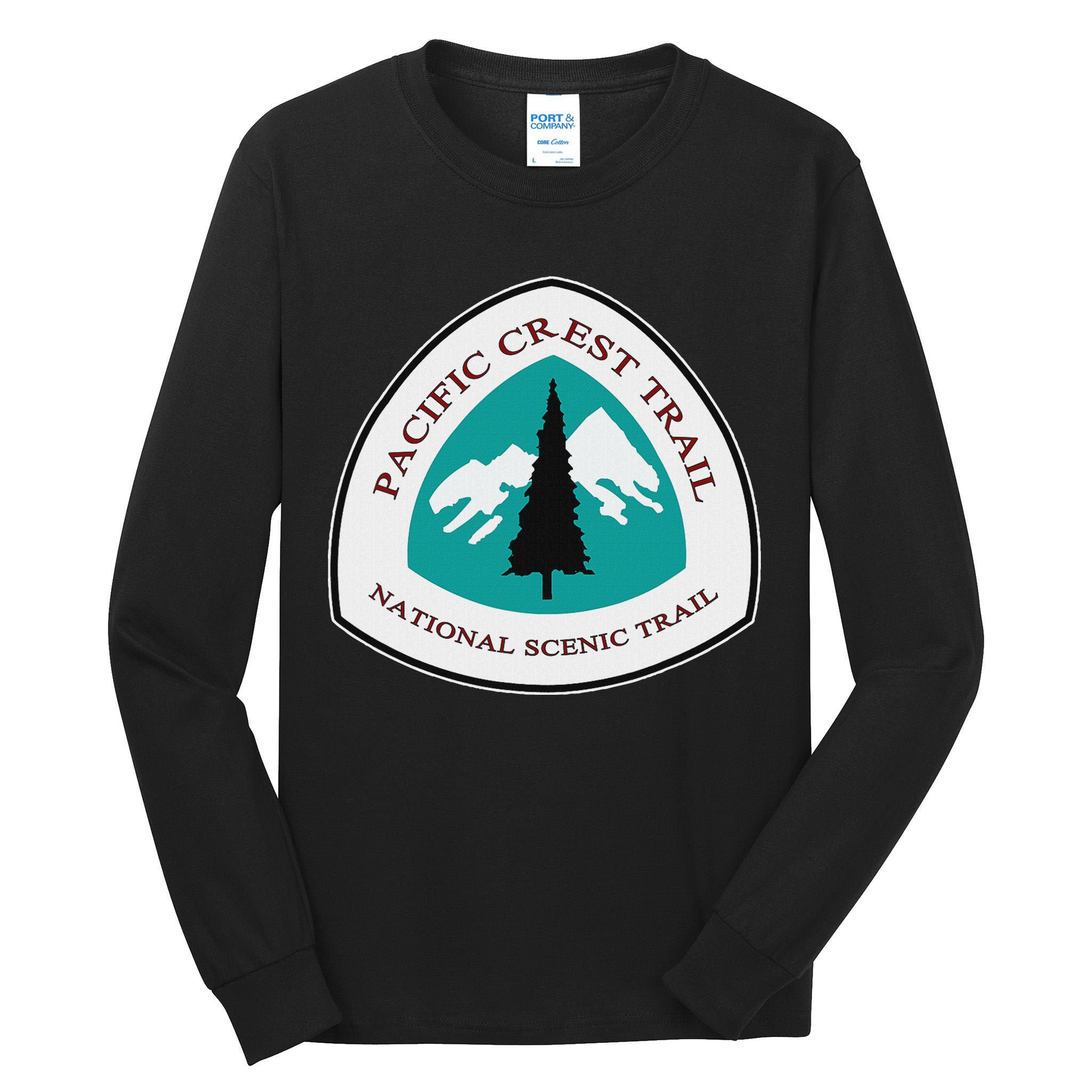 Pacific Crest Trail Marker Pct Tall Long Sleeve T-Shirt