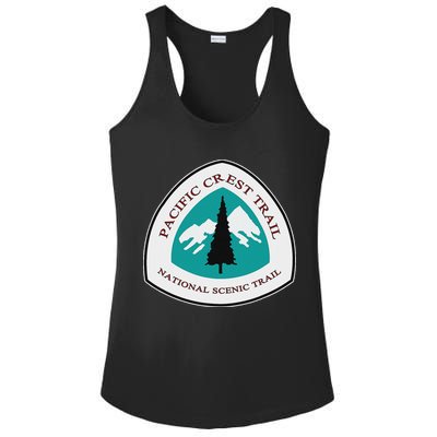 Pacific Crest Trail Marker Pct Ladies PosiCharge Competitor Racerback Tank