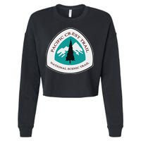 Pacific Crest Trail Marker Pct Cropped Pullover Crew
