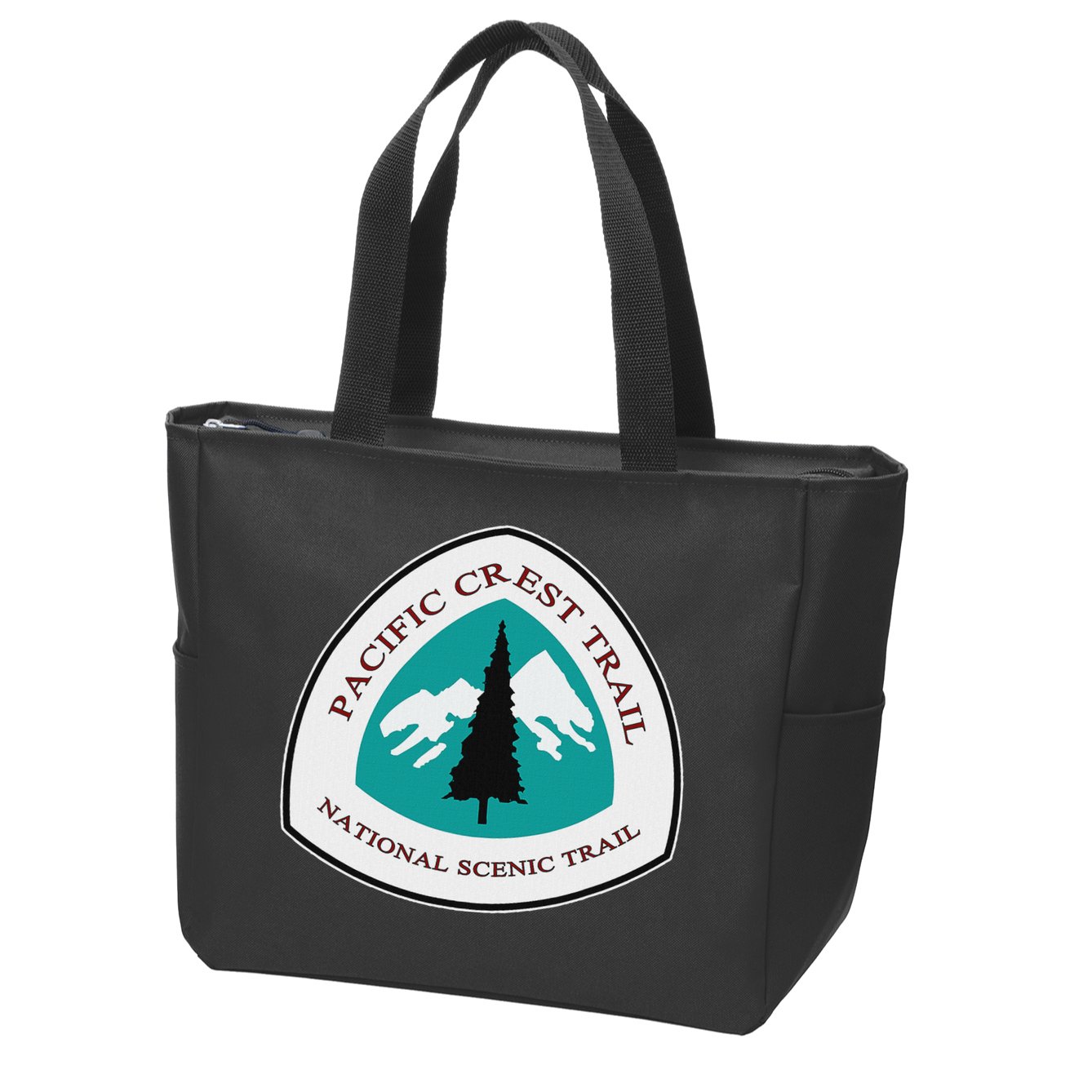 Pacific Crest Trail Marker Pct Zip Tote Bag