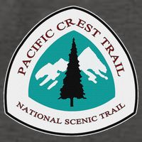 Pacific Crest Trail Marker Pct Vector Backpack