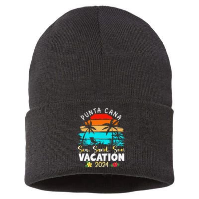 Punta Cana Trip 2024 Beach Vacation Summer Holliday Match Sustainable Knit Beanie