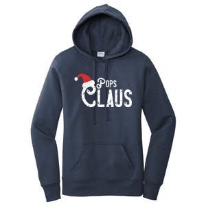 Pops Claus Traditional Santa Matching Family Christmas Gift Women's Pullover Hoodie