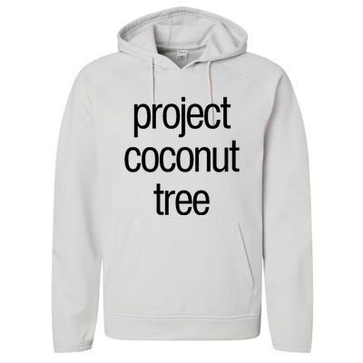 Project Coconut Tree Performance Fleece Hoodie