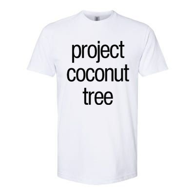 Project Coconut Tree Softstyle CVC T-Shirt