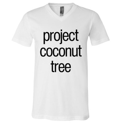 Project Coconut Tree V-Neck T-Shirt