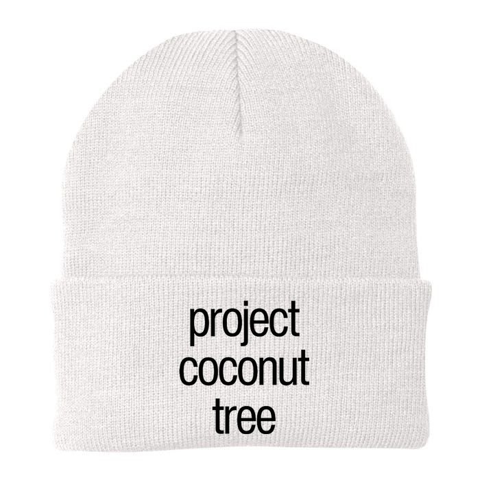 Project Coconut Tree Knit Cap Winter Beanie