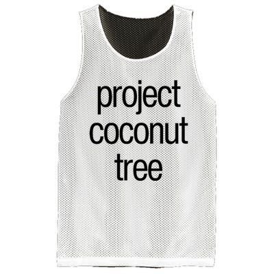 Project Coconut Tree Mesh Reversible Basketball Jersey Tank