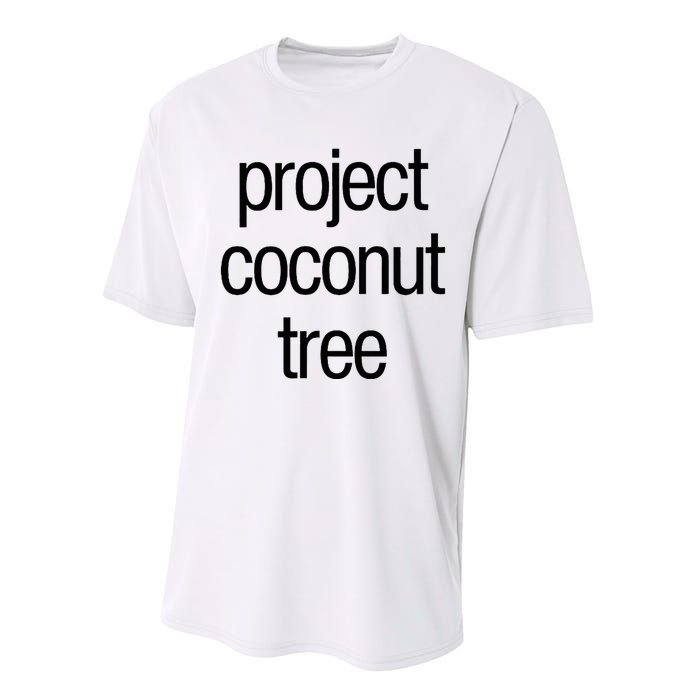 Project Coconut Tree Performance Sprint T-Shirt