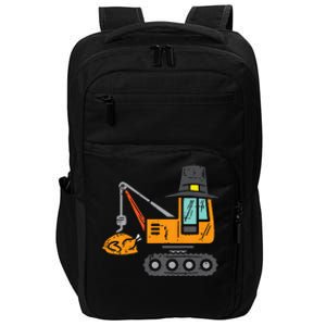 Pilgrim Crane Turkey Thanksgiving Truck Impact Tech Backpack