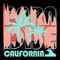 Paradise California Tropical Vacation Time Backpack
