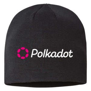 Polkadot Crypto To The Moon HODL DOT Blockchain Polkadot Sustainable Beanie