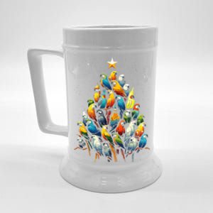 Parrot Christmas Tree Macaw Cockatiel Conure Xmas Beer Stein