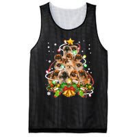 Pekingeses Christmas Tree X Mas Lights Santa Pekingese Mesh Reversible Basketball Jersey Tank