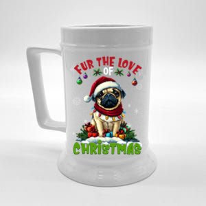 Pug Christmas Tree Lights Decorations Dog Lover Xmas Funny Gift Beer Stein