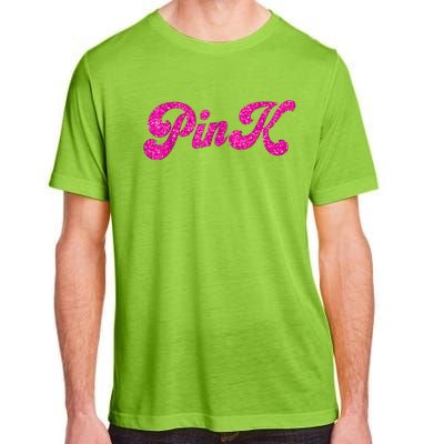 Pink Color Text For Summer Adult ChromaSoft Performance T-Shirt