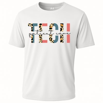 Patient Care Tech Leopard Patient Care Technician PCT Performance Shirt