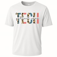 Patient Care Tech Leopard Patient Care Technician PCT Cooling Performance Crew T-Shirt