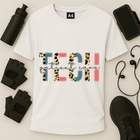 Patient Care Tech Leopard Patient Care Technician PCT Cooling Performance Crew T-Shirt