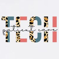 Patient Care Tech Leopard Patient Care Technician PCT Cooling Performance Crew T-Shirt