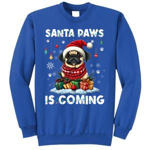 Pug Christmas Tree Lights Decorations Dog Lover Xmas Funny Gift Great Gift Sweatshirt