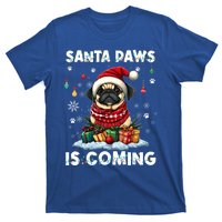 Pug Christmas Tree Lights Decorations Dog Lover Xmas Funny Gift Great Gift T-Shirt