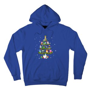 Pharmacy Christmas Tree Medication Pharmacist Fun Gift Idea Gift Hoodie