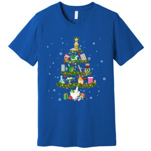 Pharmacy Christmas Tree Medication Pharmacist Fun Gift Idea Gift Premium T-Shirt