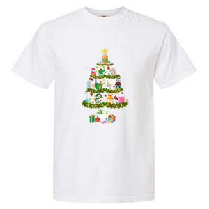 Pharmacy Christmas Tree Medication Pharmacist Fun Gift Idea Gift Garment-Dyed Heavyweight T-Shirt