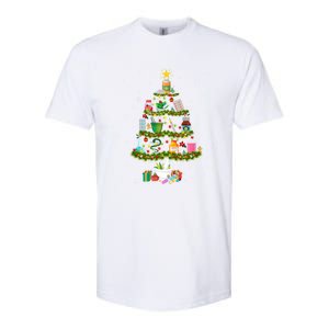 Pharmacy Christmas Tree Medication Pharmacist Fun Gift Idea Gift Softstyle CVC T-Shirt