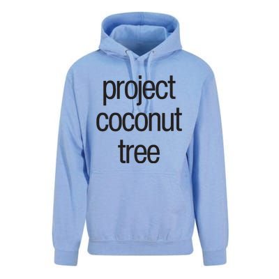 Project Coconut Tree Unisex Surf Hoodie