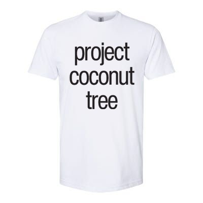 Project Coconut Tree Softstyle CVC T-Shirt