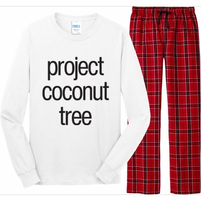 Project Coconut Tree Long Sleeve Pajama Set