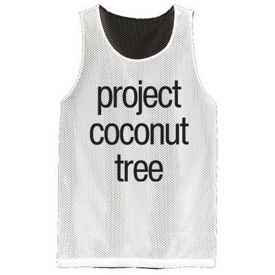 Project Coconut Tree Mesh Reversible Basketball Jersey Tank