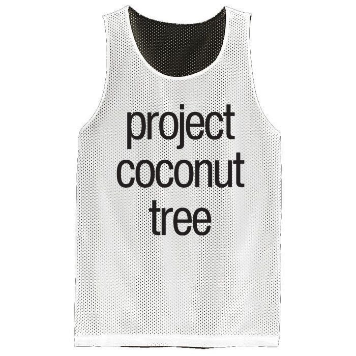 Project Coconut Tree Mesh Reversible Basketball Jersey Tank