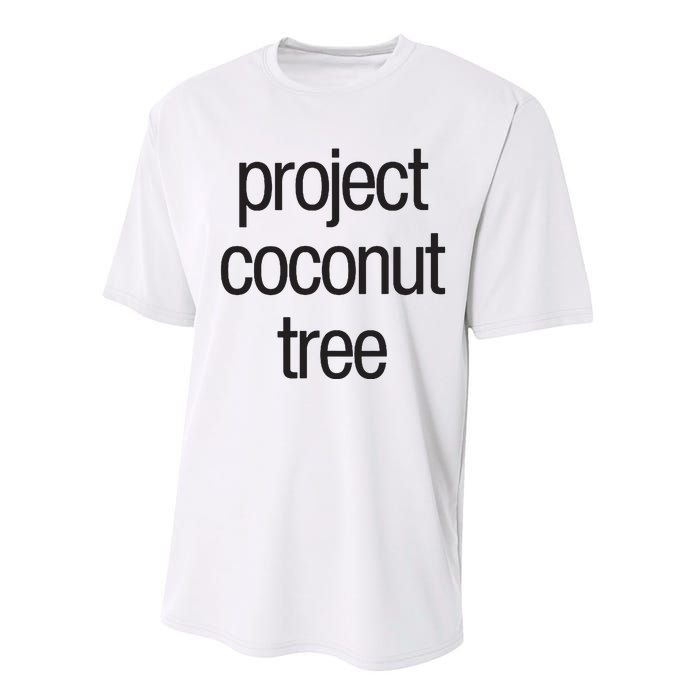 Project Coconut Tree Performance Sprint T-Shirt