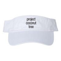 Project Coconut Tree Valucap Bio-Washed Visor