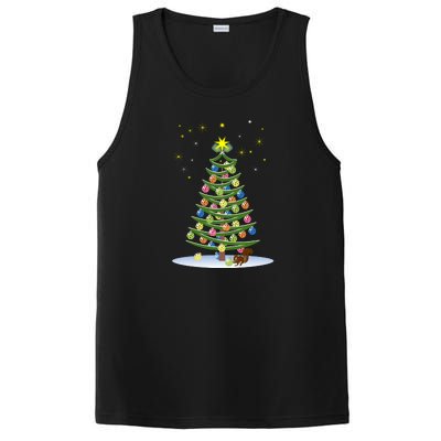 Pickleball Christmas Tree | Pickleball Holiday Gift | Christmas Tree | Holiday PosiCharge Competitor Tank