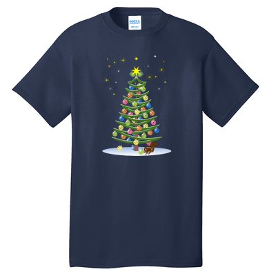 Pickleball Christmas Tree | Pickleball Holiday Gift | Christmas Tree | Holiday Tall T-Shirt