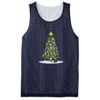 Pickleball Christmas Tree | Pickleball Holiday Gift | Christmas Tree | Holiday Mesh Reversible Basketball Jersey Tank