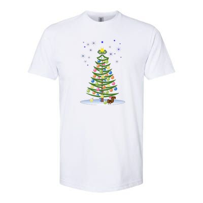 Pickleball Christmas Tree | Pickleball Holiday Gift | Christmas Tree | Holiday Softstyle CVC T-Shirt