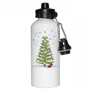 Pickleball Christmas Tree | Pickleball Holiday Gift | Christmas Tree | Holiday Aluminum Water Bottle