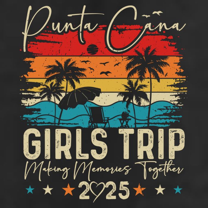 Punta Cana Trip 2025 Vacation Summer Matching Group Gift Adult Drive Performance Visor