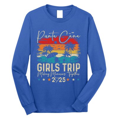 Punta Cana Trip 2025 Vacation Summer Matching Group Gift Long Sleeve Shirt