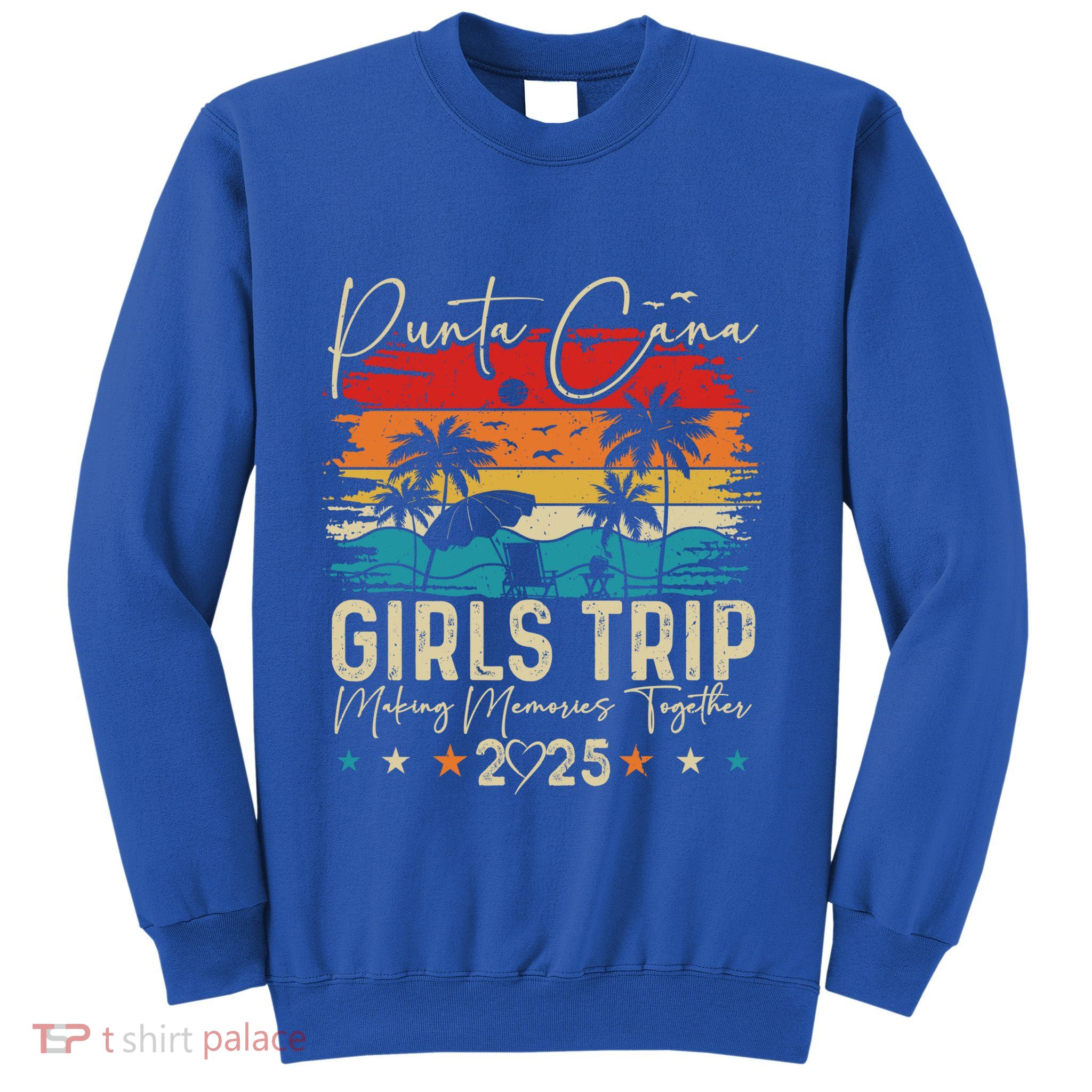 Punta Cana Trip 2025 Vacation Summer Matching Group Gift Sweatshirt