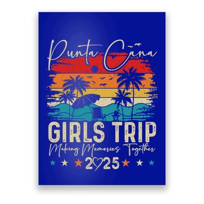 Punta Cana Trip 2025 Vacation Summer Matching Group Gift Poster