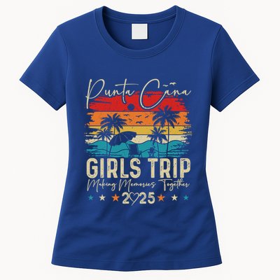 Punta Cana Trip 2025 Vacation Summer Matching Group Gift Womens T-Shirt