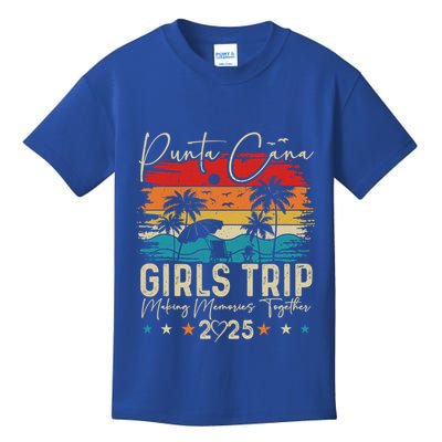 Punta Cana Trip 2025 Vacation Summer Matching Group Gift Kids T-Shirt