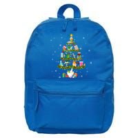 Pharmacy Christmas Tree Medication Pharmacist Fun Gift Idea Gift 16 in Basic Backpack