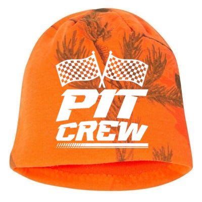 PIT CREW Track Racing Car Racing Lovers Family Matching Kati - Camo Knit Beanie